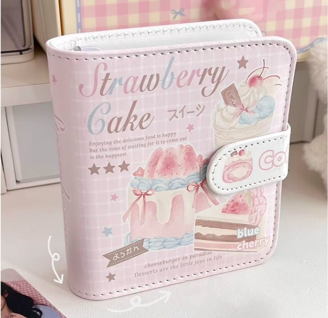 Strawberry Cake 5 Ring Binder Planner 🎀🍰