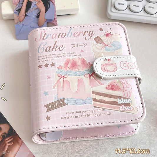 Strawberry Cake 5 Ring Binder Planner 🎀🍰