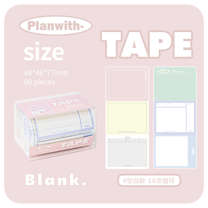 Plan With Tape