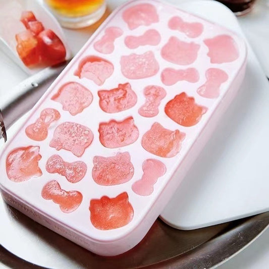 Pre - Order Hello Kitty Ice Cube Tray with Lid