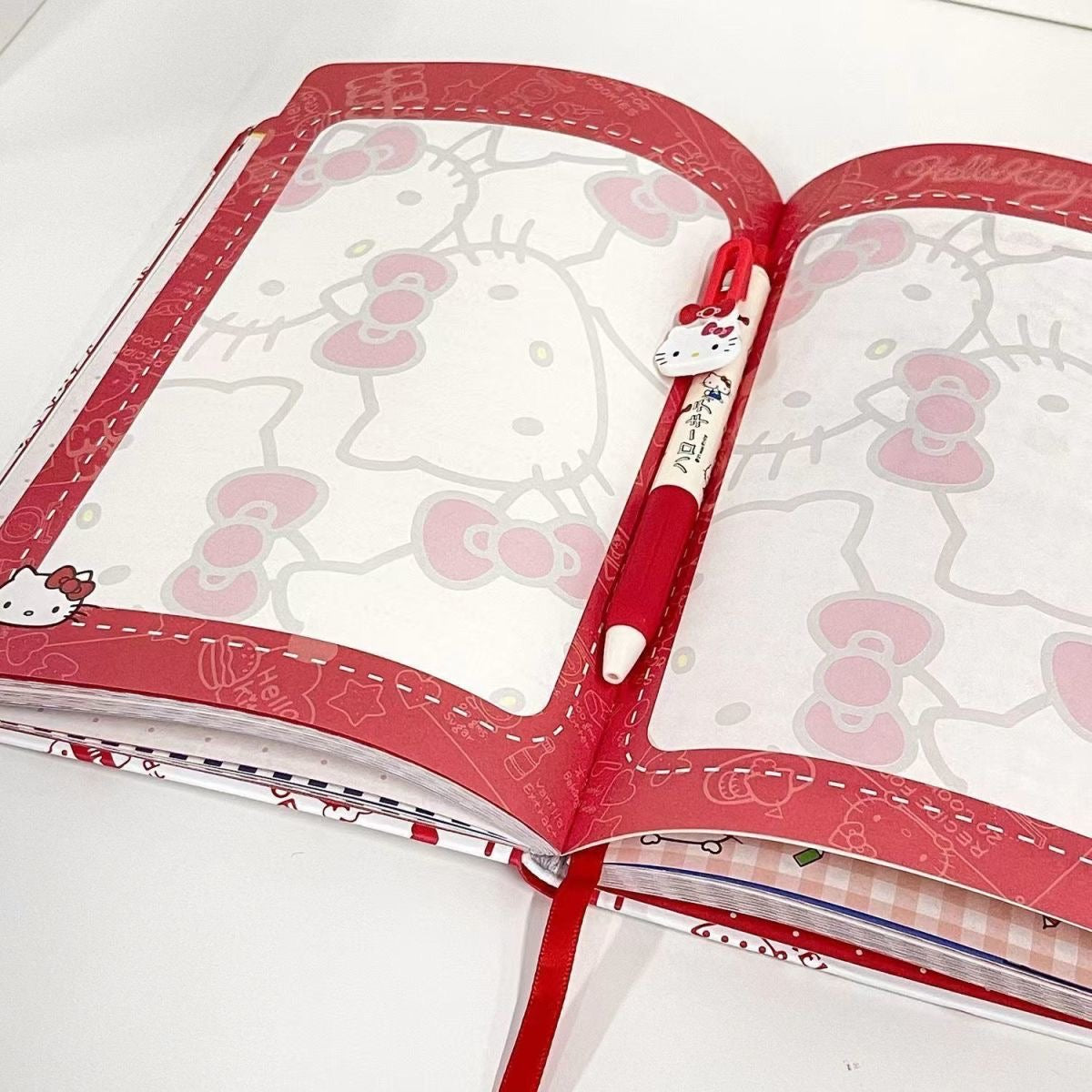 A5 Hello Kitty Quirky White Journal / Diary / Notebook