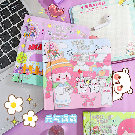 Moka Kawaii Girl Journal / Notebook / Diary