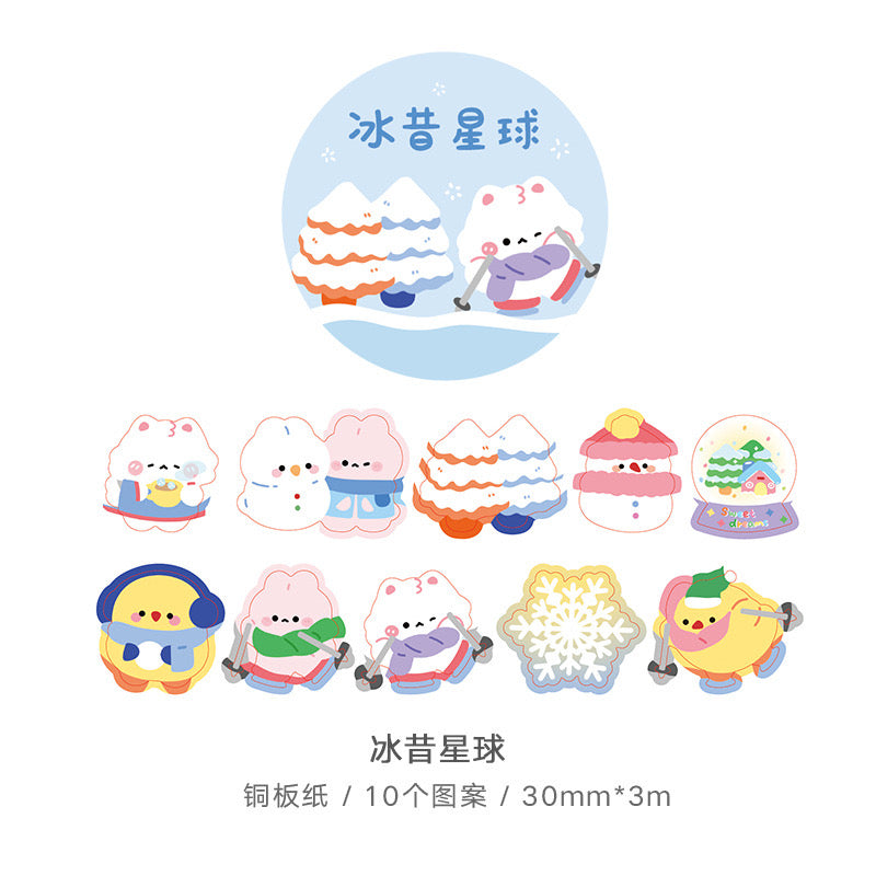 Kawaii Washi Tape Stickers