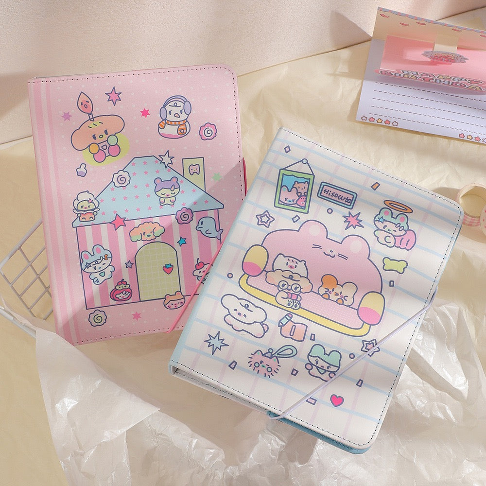 Kawaii A5 6 Ring Binder / Notebook / Diary / Multipurpose Binder Journal