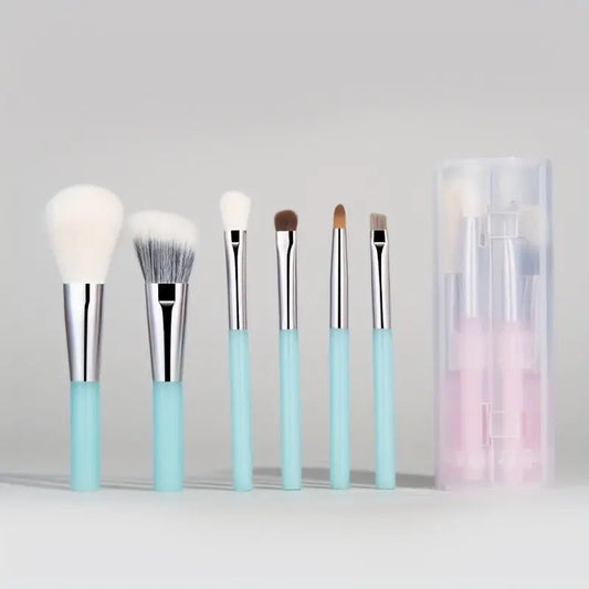 Travel Makeup Brushes Set with Box