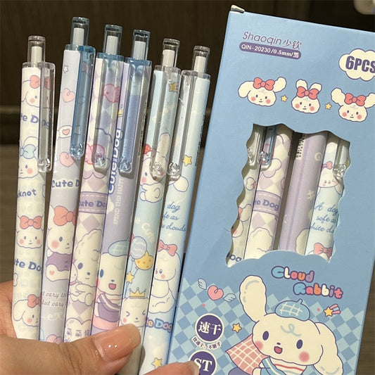 Cloudy Rabbit 6 Pens Set