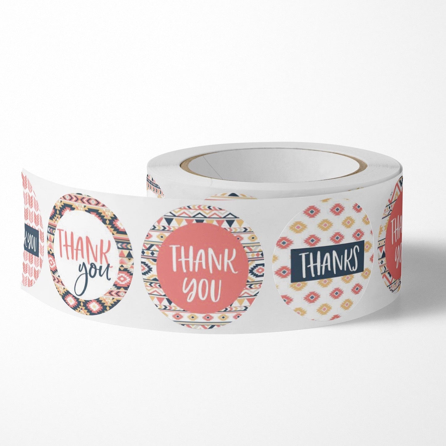 Thank you 200 Pcs Stickers Washi Tape Roll