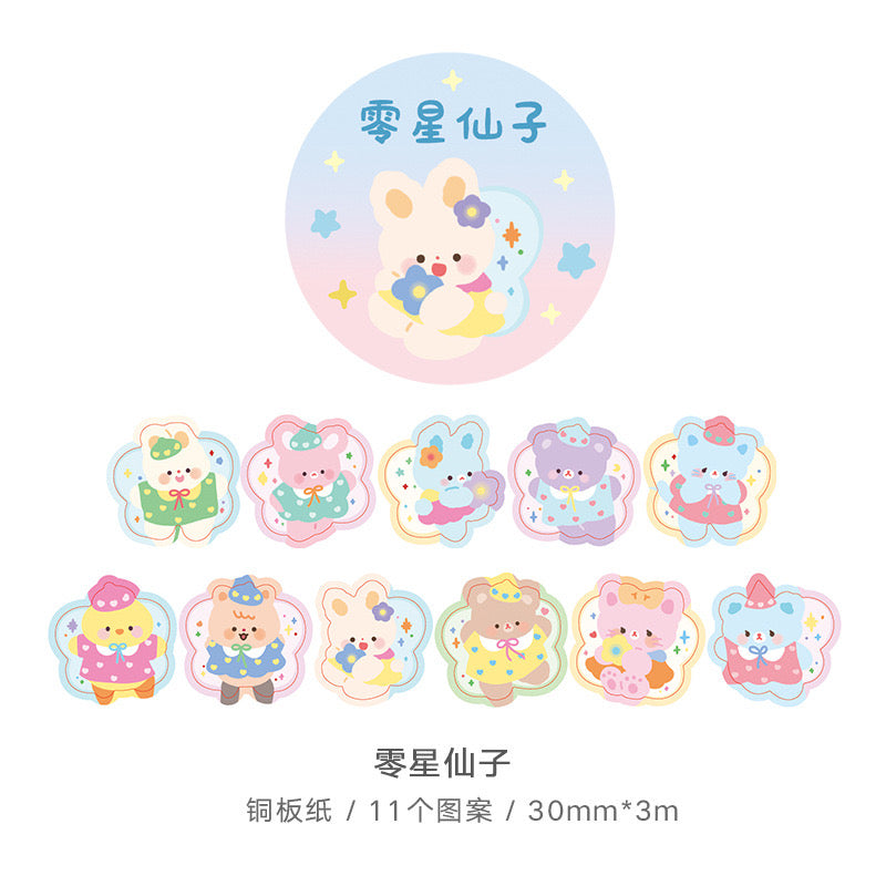 Kawaii Washi Tape Stickers