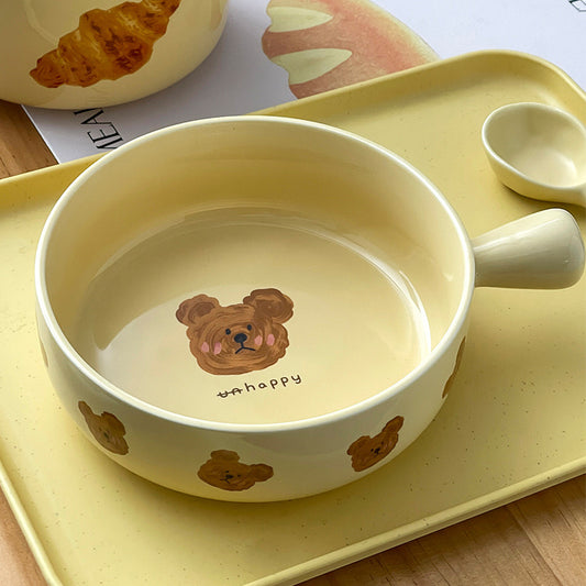 Pre - Order Yellow Bear Ramen Bowl