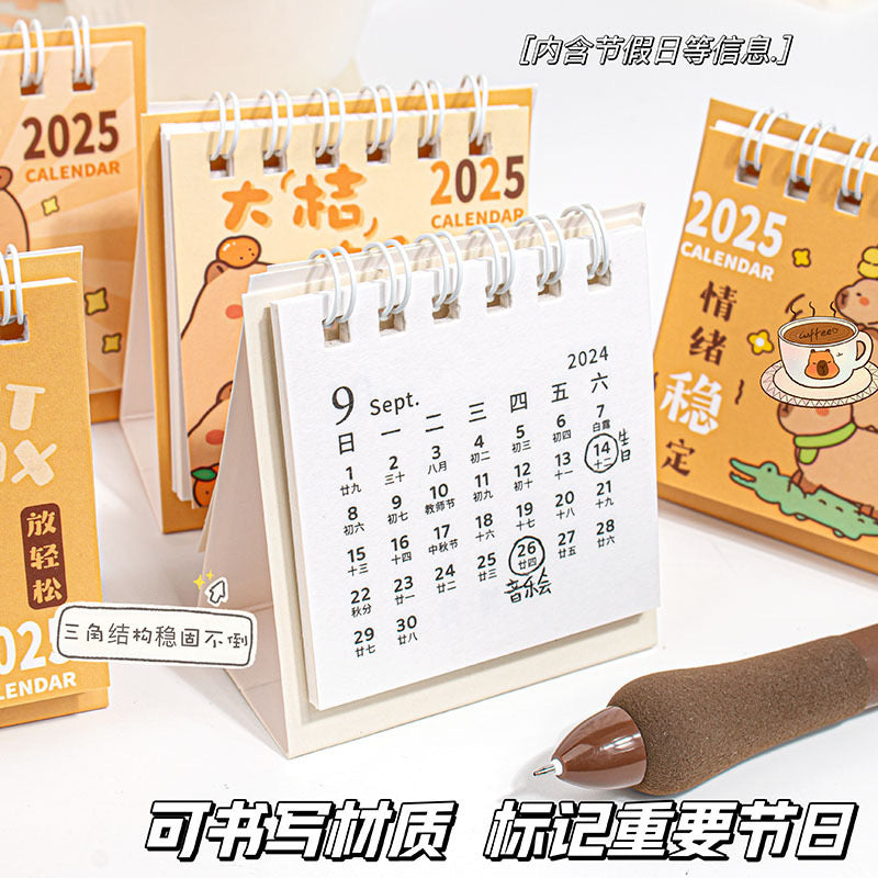 2025 Kawaii Desk Calendars