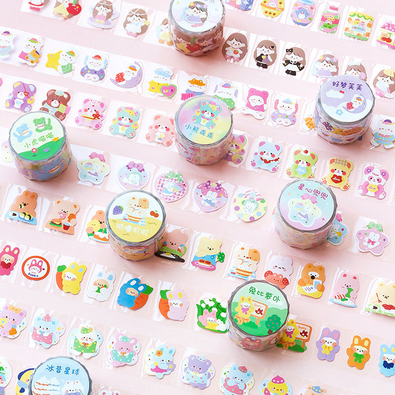 Kawaii Washi Tape Stickers