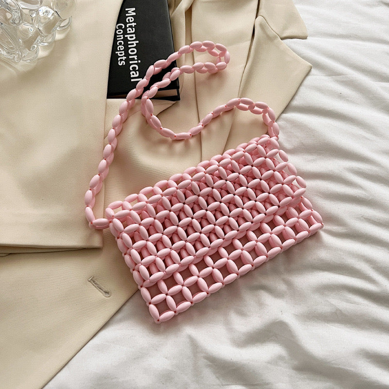 Beaded Chic Shoulder Bag