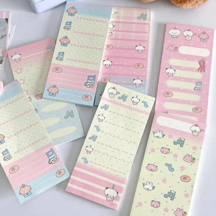 Kawaii Long Memo Pads