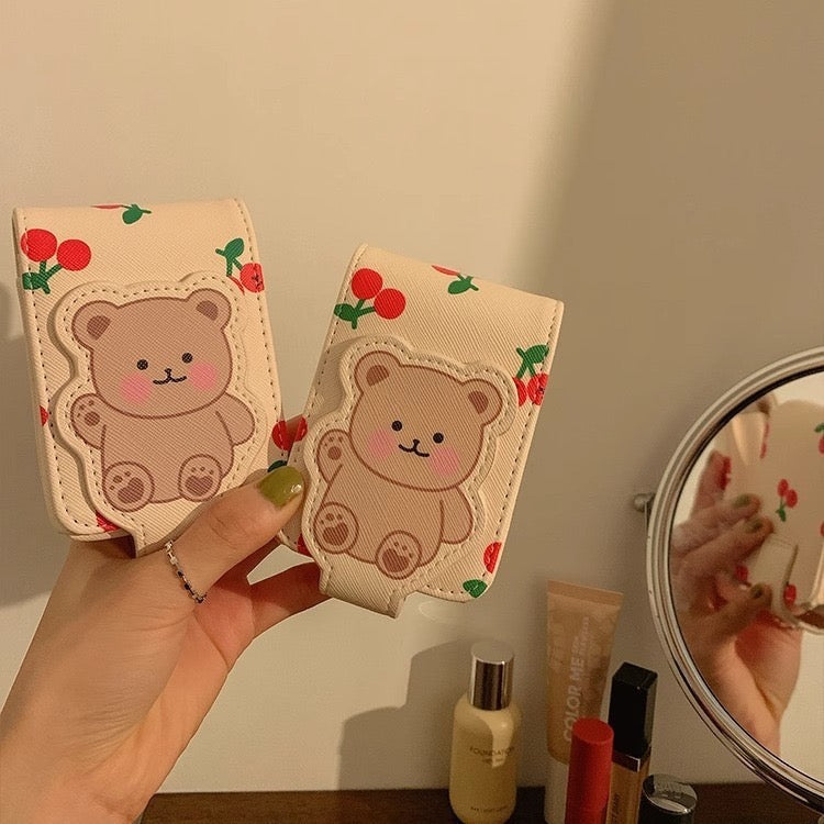 Pre - Order Cherry Bear Premium Lipstick Case / Holder / Organiser