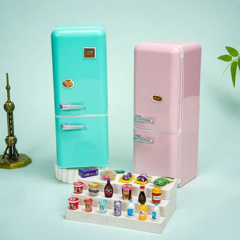 Miniature Viral Fill The Fridge Playset + 2 INT Capsules
