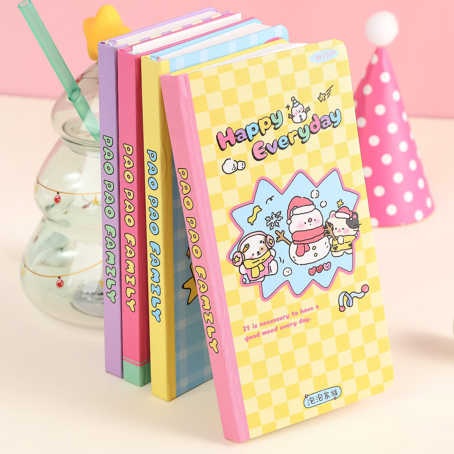 Candy Quirky Grid Notebook / Journal / Diary