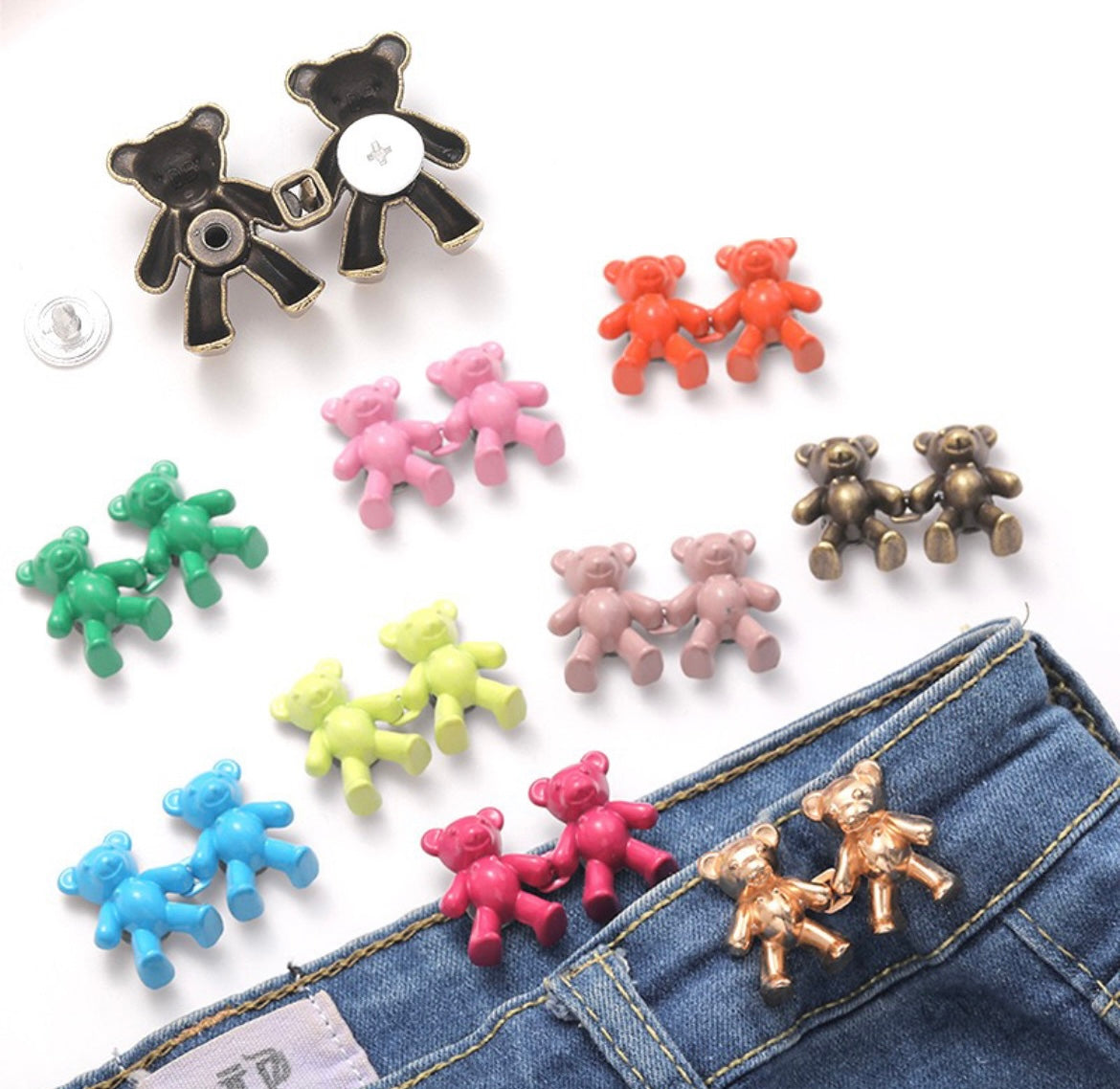 Kawaii Bear Buckles