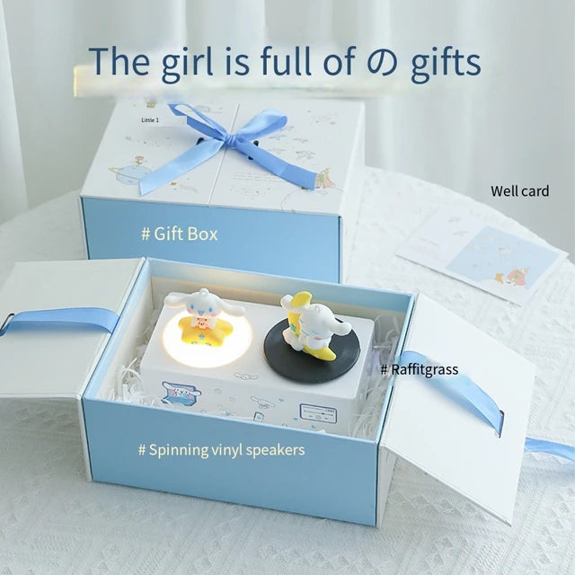 Cinnamoroll Bluetooth Speaker with Night Light Gift Box