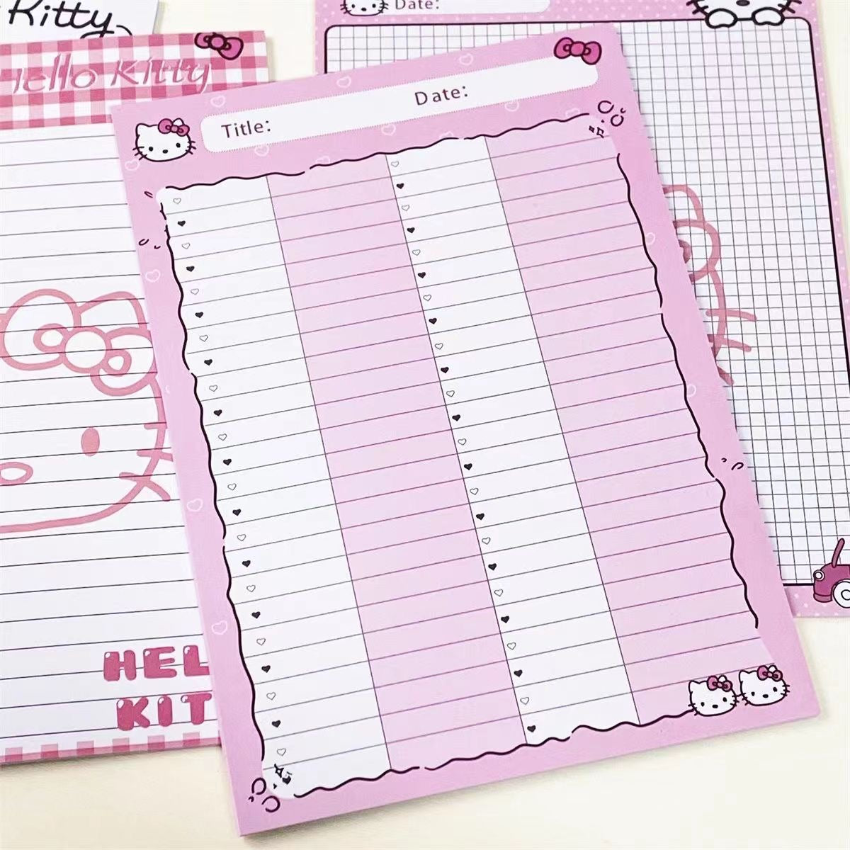 Hello Kitty Notepad – The Curated Store India