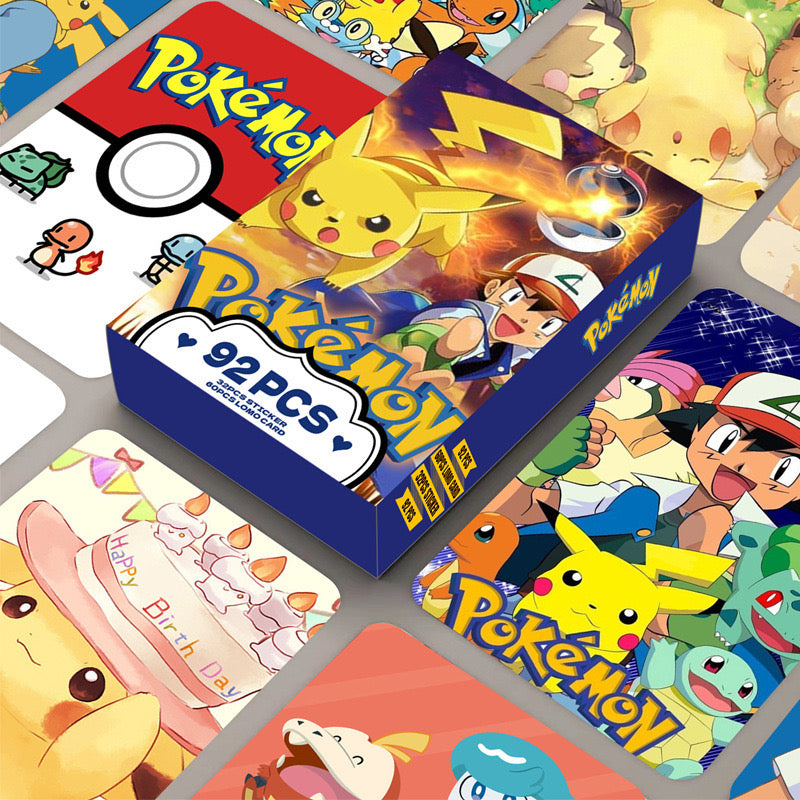 Pokemon LOMO / Photo Cards with Stickers