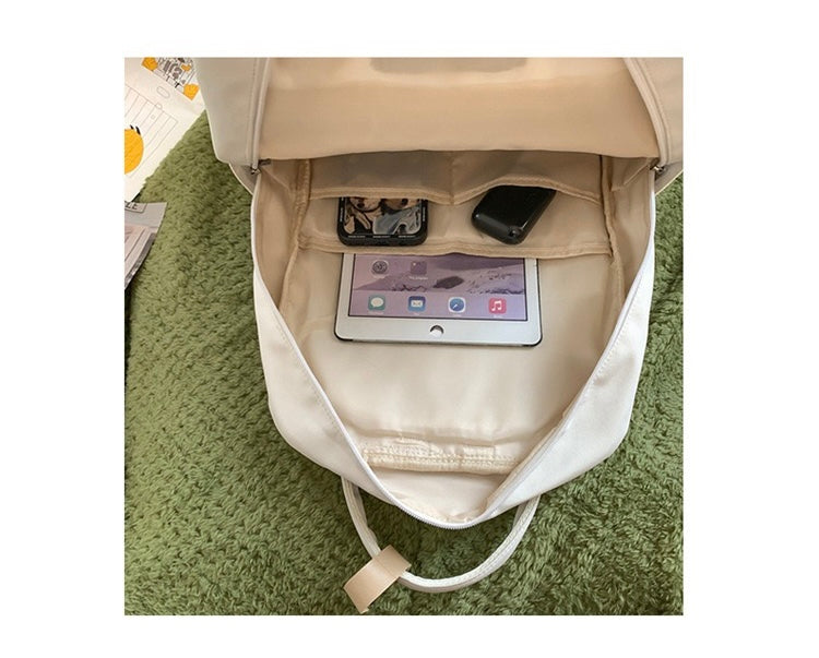 Premium Korean Minimal Food Doodles Backpack / Bag