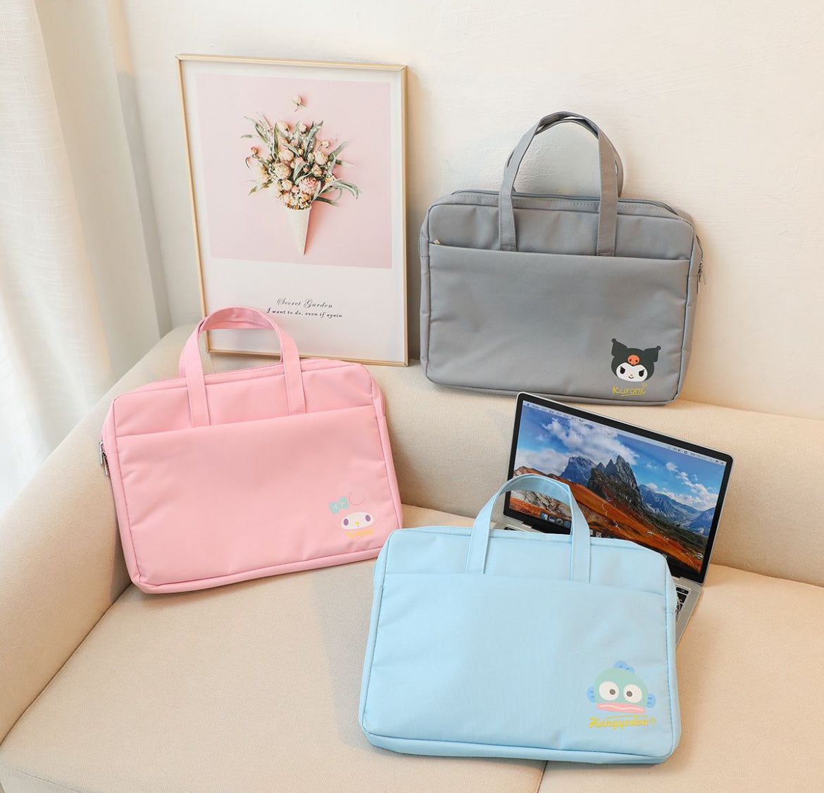 Sanrio Portable Laptop Bag with Handle