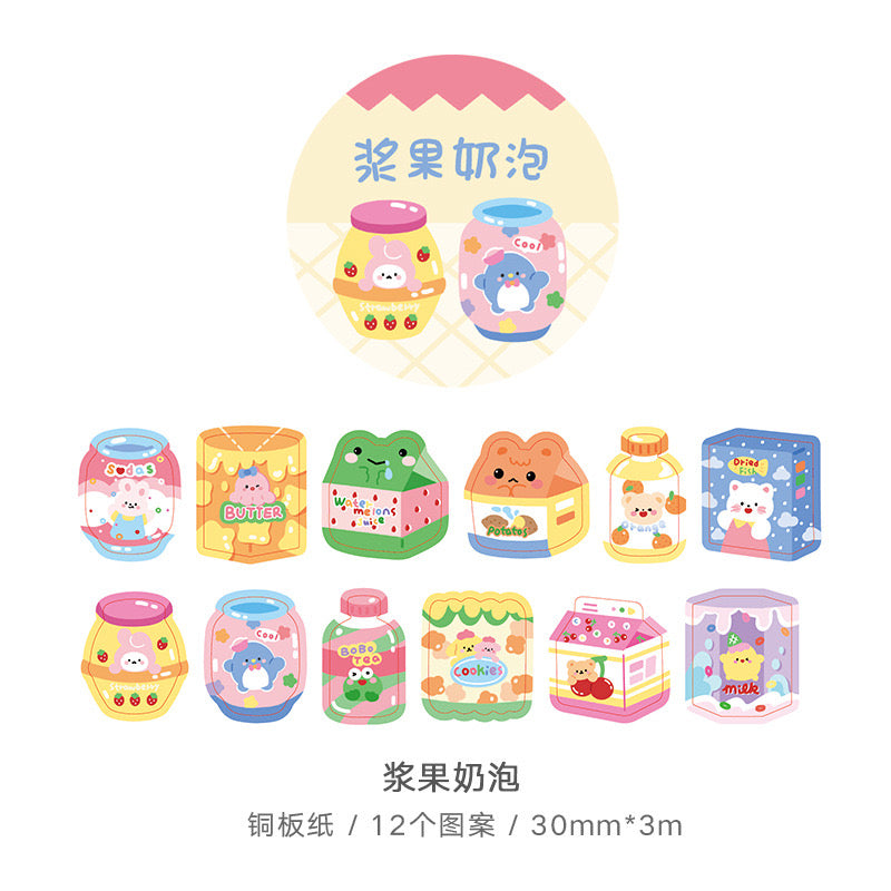 Kawaii Washi Tape Stickers