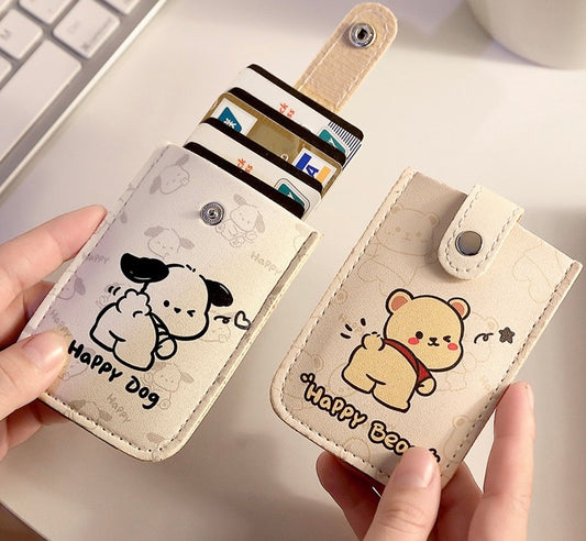 Pull Out Card Wallet Case