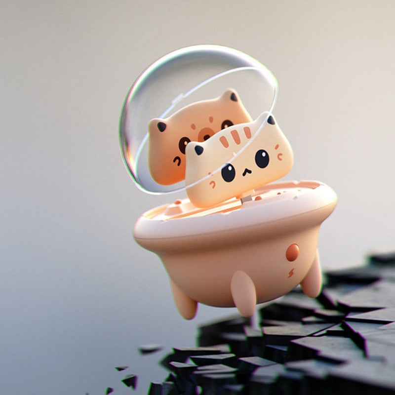 Kitty Dome Lamp Portable Charger with Power Bank