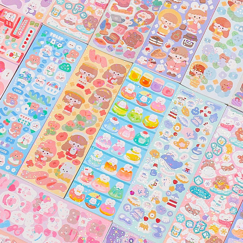 New Kawaii Sticker Sheets