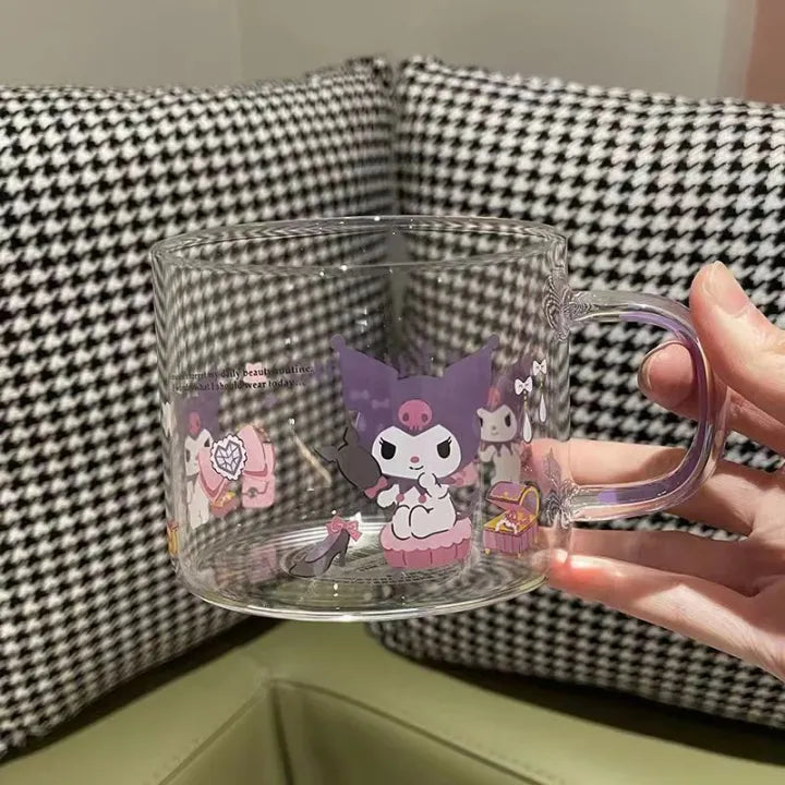 Sanrio Transparent Print Mugs / Cups