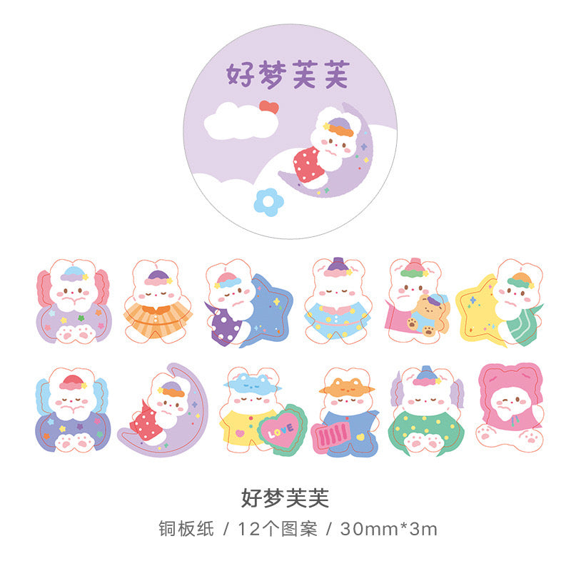 Kawaii Washi Tape Stickers