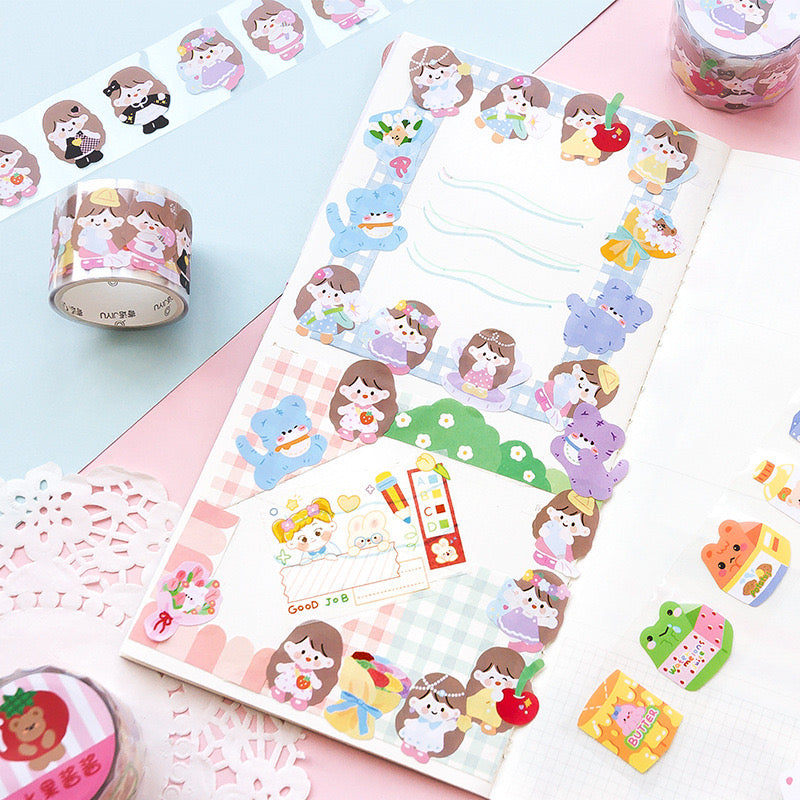 Kawaii Washi Tape Stickers