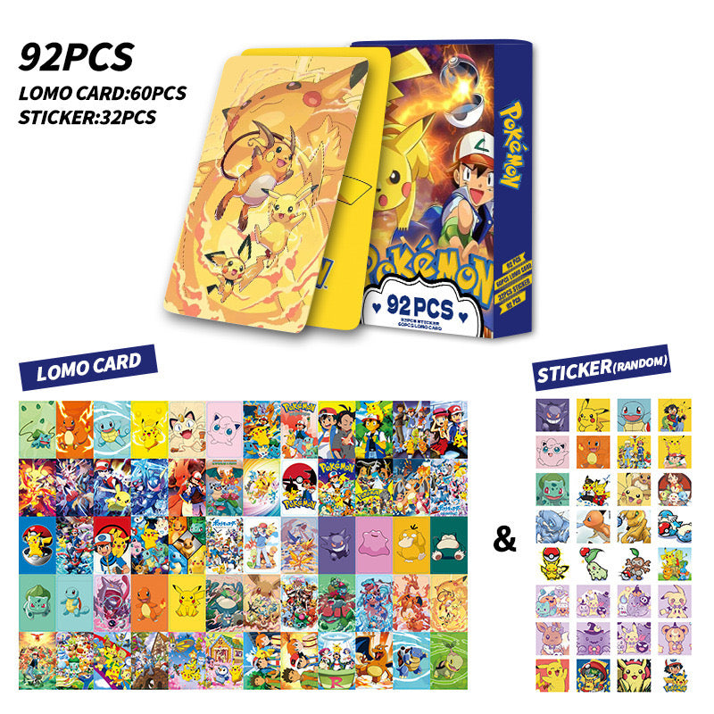 Pokemon LOMO / Photo Cards with Stickers