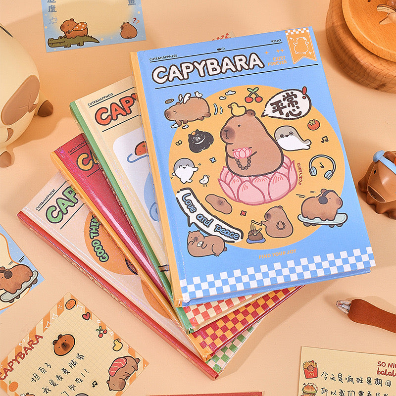 3D Kawaii Capybara Journal / Diary / Notebook