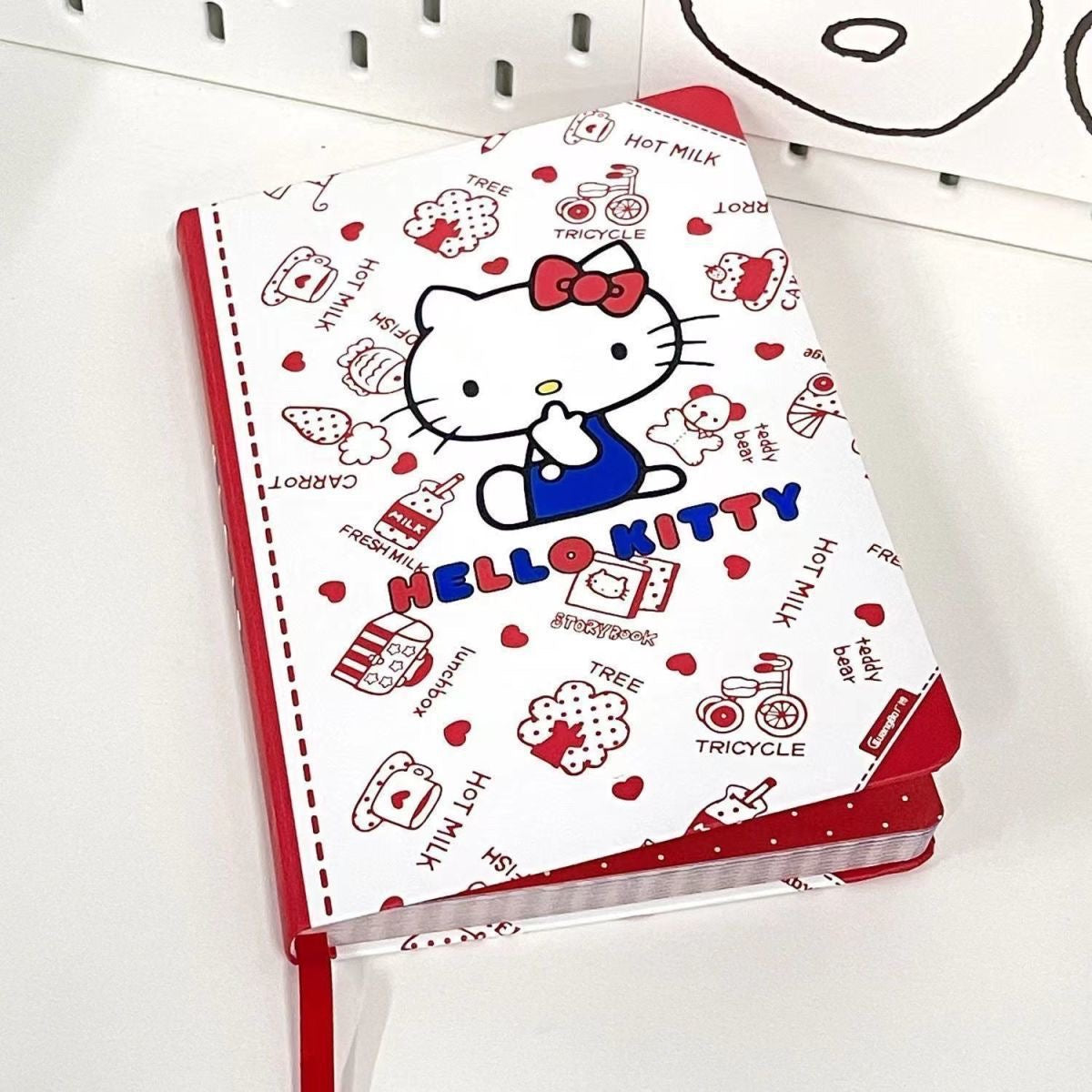 A5 Hello Kitty Quirky White Journal / Diary / Notebook