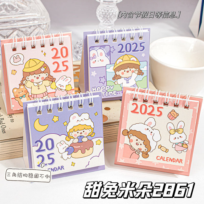 2025 Kawaii Desk Calendars