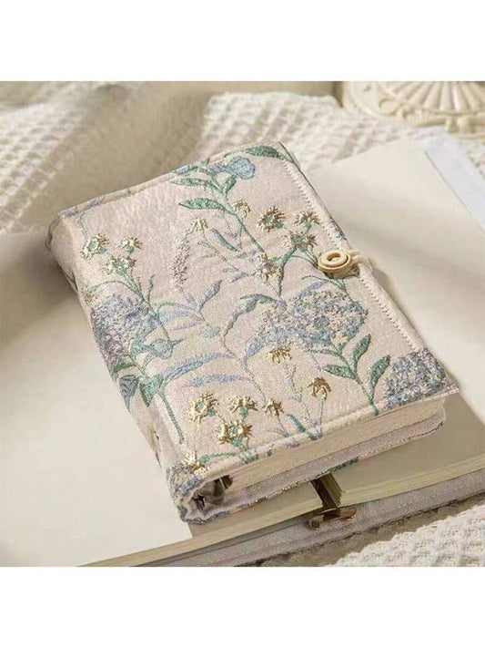 Vintage Floral Fabric 6 Ring Binder / journal / Notebook / Diary