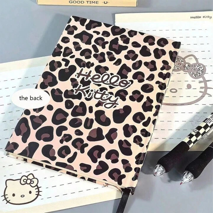 Hello Kitty Leopard Print A5 Notebook / Diary / Journal