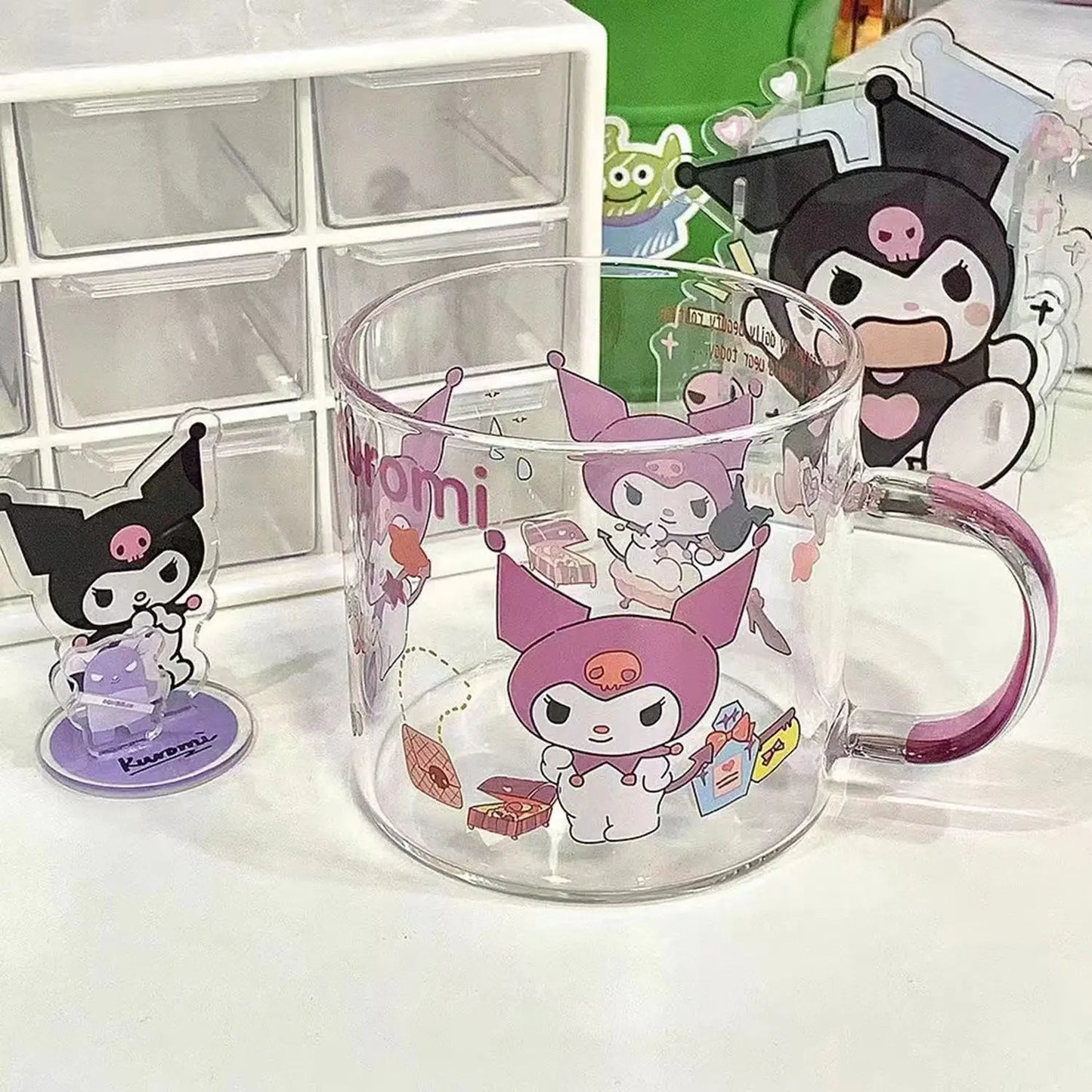 Sanrio Transparent Print Mugs / Cups