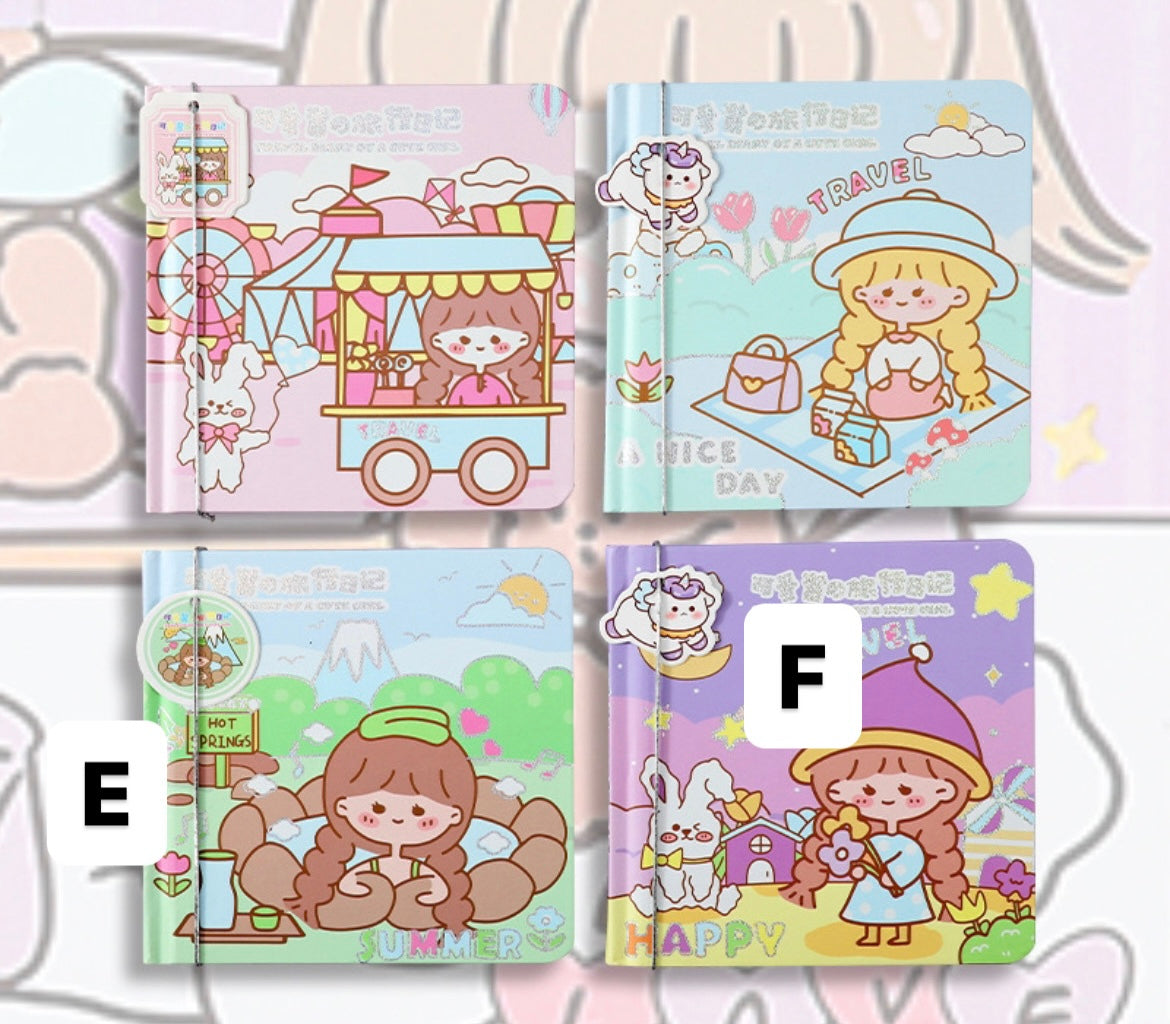 Moka Kawaii Girl Journal / Notebook / Diary
