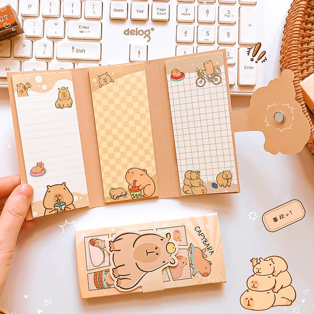 Capybara 3 Fold Notepad