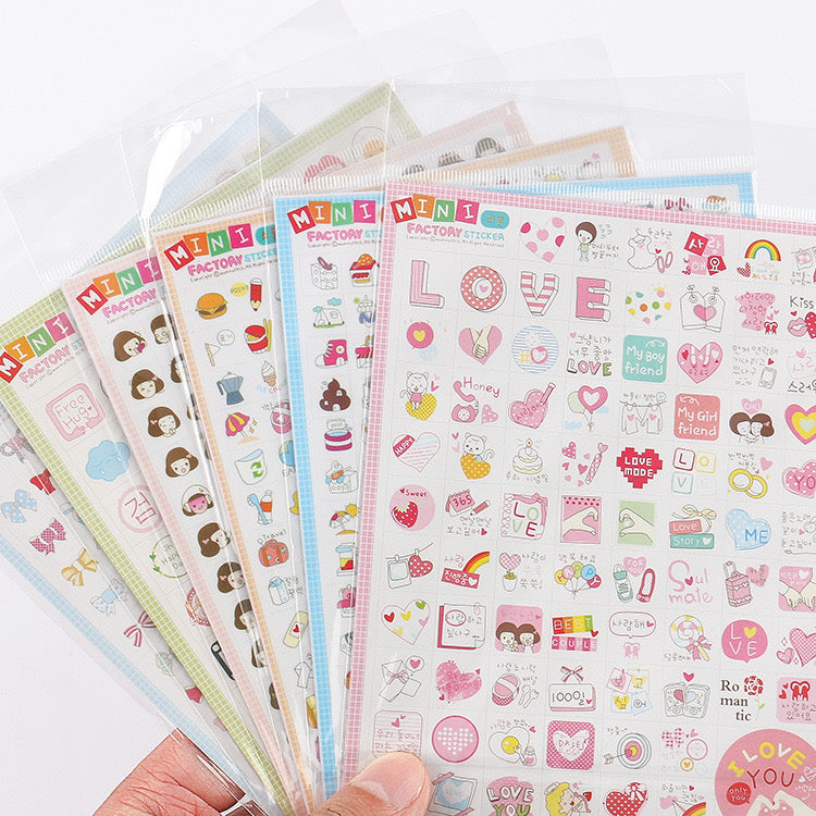 Doodle Sticker Sheets