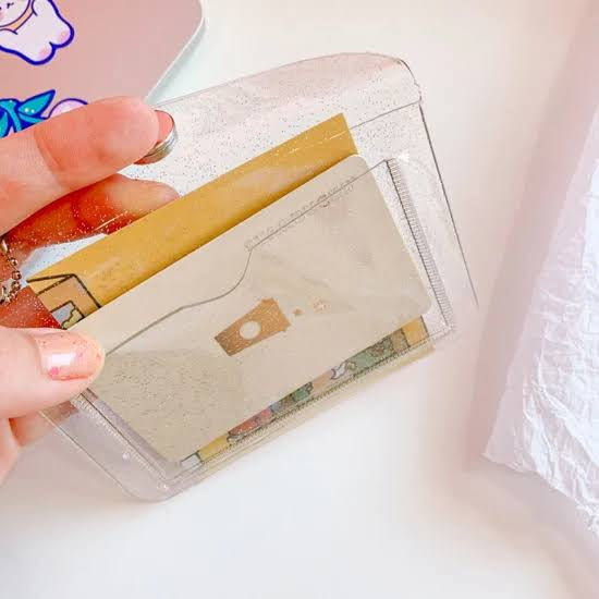 Transparent Waterproof Coin Purse / Cards Care