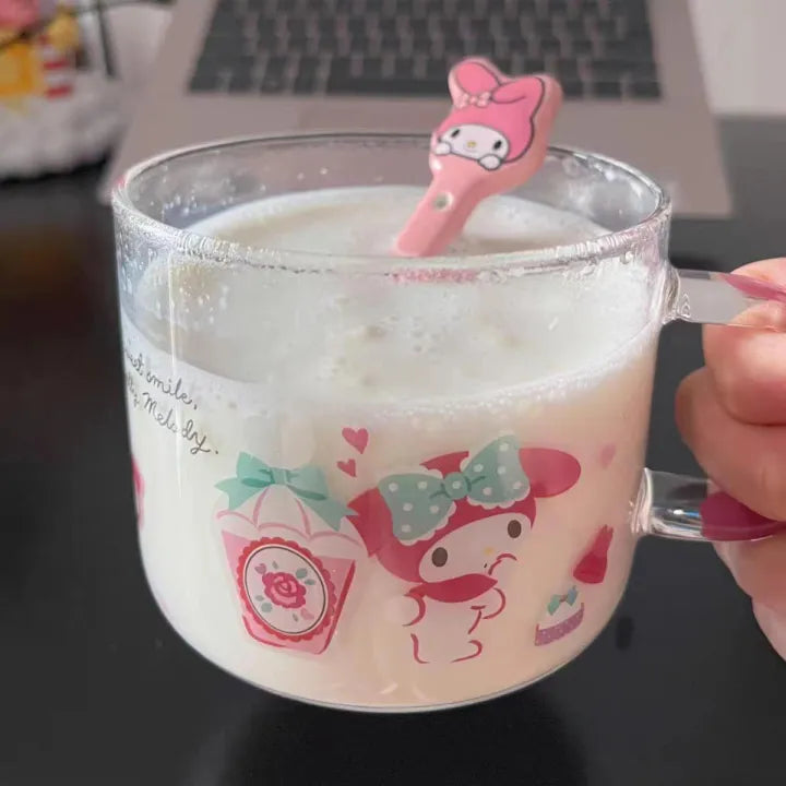 Sanrio Transparent Print Mugs / Cups