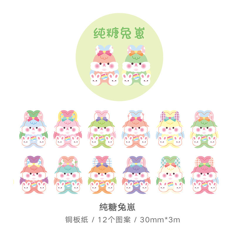 Kawaii Washi Tape Stickers