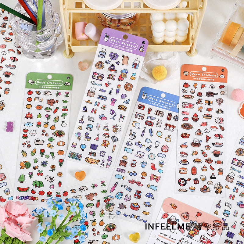 INFEELME Premium Deco Stickers Sheet