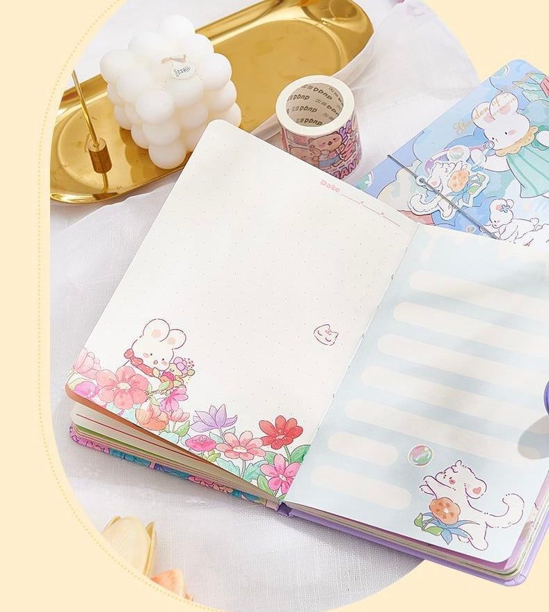 Kawaii Premium 3D Journal / Diary / Notebook