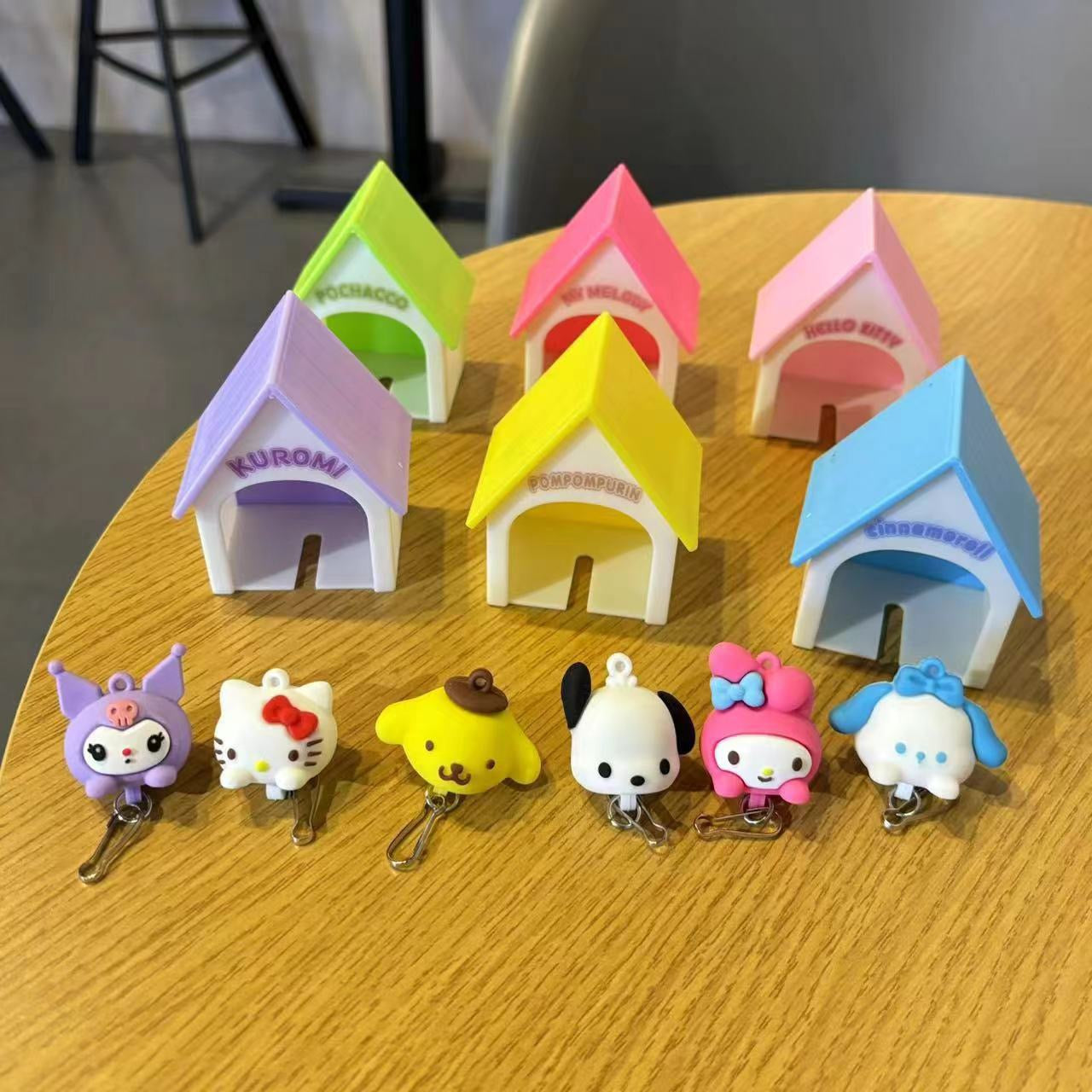 Sanrio House Keychain