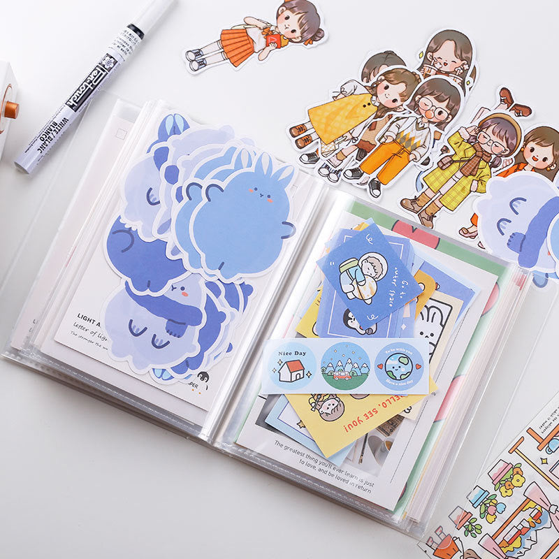 Transparent A6 Stickers Organiser / Photo Album